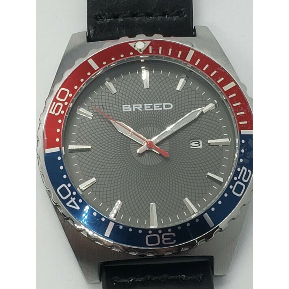 Breed Ranger Pepsi Blue Red Bezel Watch